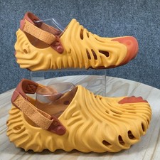 Crocs Shoes Mens 9 Womens 11 Bembury x Pollex Clogs Orange Comfort Casual 207393