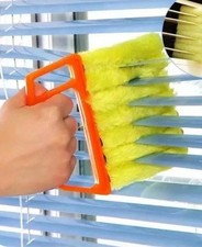 7 Brush Venetian Blind Cleaner Easy Cleaning Tool Duster Washable Microfibre UK