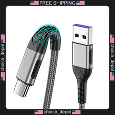 2 Pack USB C Charging Cables 10ft Nylon Braided Fast Data Transfer