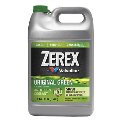 ZEREX ZXRU1 Antifreeze Coolant,1 gal.,RTU PK 6