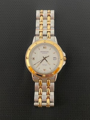 Raymond Weil Tango Collection 5560 Two-Tone Men s Watch Sapphire Crystal - 2004