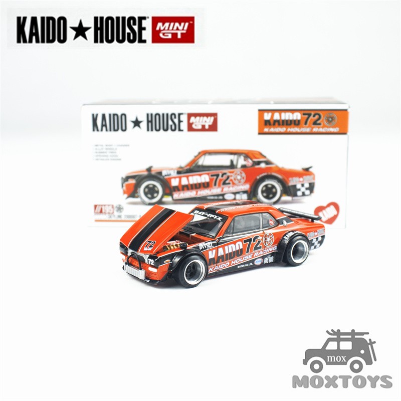 Kaido House x MINIGT 1:64 Skyline 2000(KPGC10) Kaido Racing V1 Car