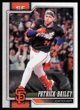 2026 Topps Series 1 Celebration Patrick Bailey #7 San Francisco Giants
