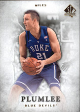 2012-13 SP Authentic #29 Miles Plumlee - BSK