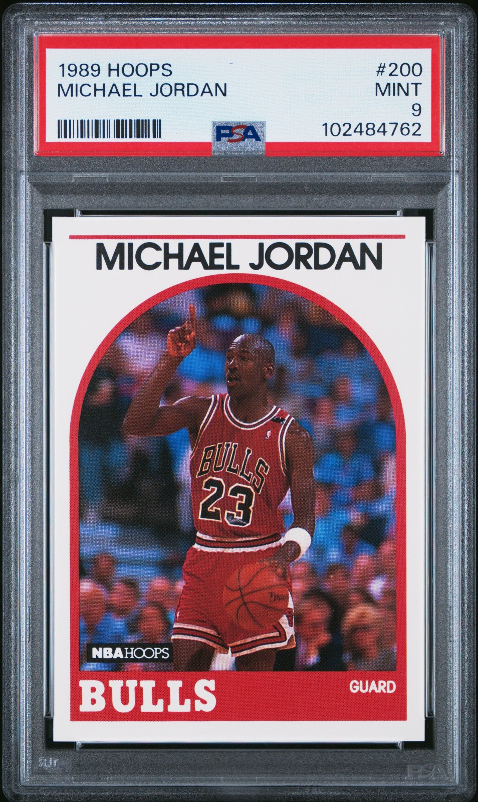 🌿 MINT 1989-90 NBA Hoops - Michael Jordan #200 PSA 9