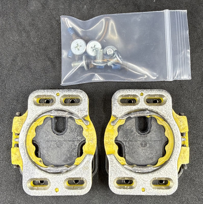 Speedplay Zero V2 Lightweight Clipless Road Pedal Cleats & Hardware GOOD USED