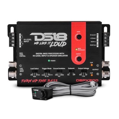 Digital Bass Processor W/ Hi to Low Signal Converter & Speaker Emulator DS18