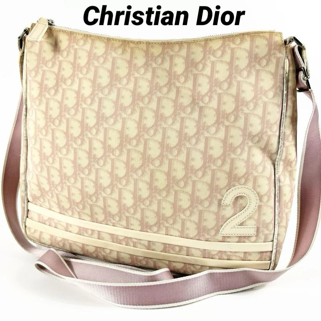 Sac bandoulière Dior Trotter non défectueux numéro vintage