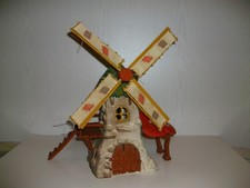 SMURF SCHLUMPF SCHTROUMPF MOULIN COMPLET ET FONCTIONNEL 40020