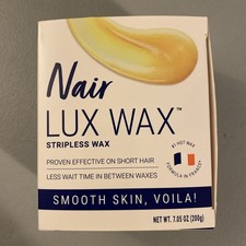 Lux Wax, Microwaveable Hot Waxing Kit for Women, Stripless Hair Removal
