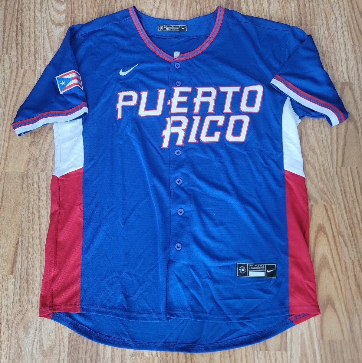 YADIER MOLINA WBC TEAM PUERTO RICO JERSEY ALL STITCHED ST. LOUIS
