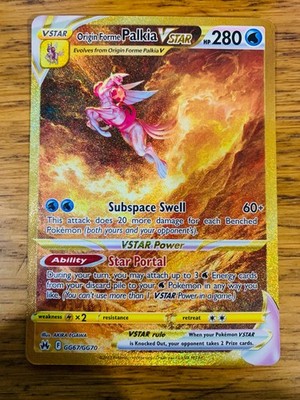 Origin Forme Palkia VStar GG67/GG70 Crown Zenith Galarian Gallery Pokemon Karte!