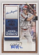 2015 Panini Contenders Draft Ticket Red Foil Mitchell Hansen #22 Auto 2t7