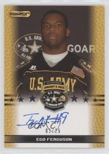2010 Razor US Army All-American Bowl Selection Tour 1/25 Ego Ferguson Auto n1u