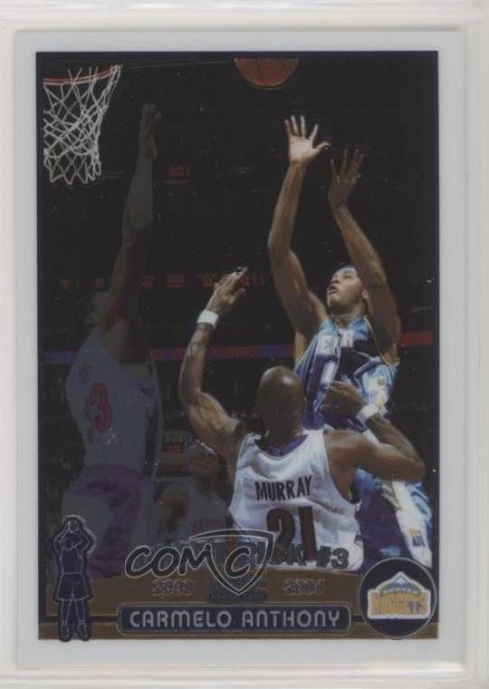 2003-04 Topps Chrome Carmelo Anthony #113 Rookie RC HOF 00bf