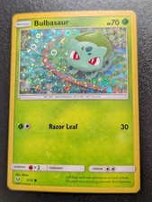 LP Pokemon Holo BULBASAUR Card SHINING LEGENDS 1/73 General Mills Cereal Promo