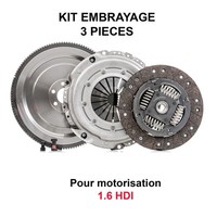 Newparts Kupplungssatz Schwungrad Starr 2008 208 308 5008 1.6 Hdi 90 110