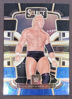 Sid Vicious Black & Blue Prizm /399 Panini WWE 2024 Select