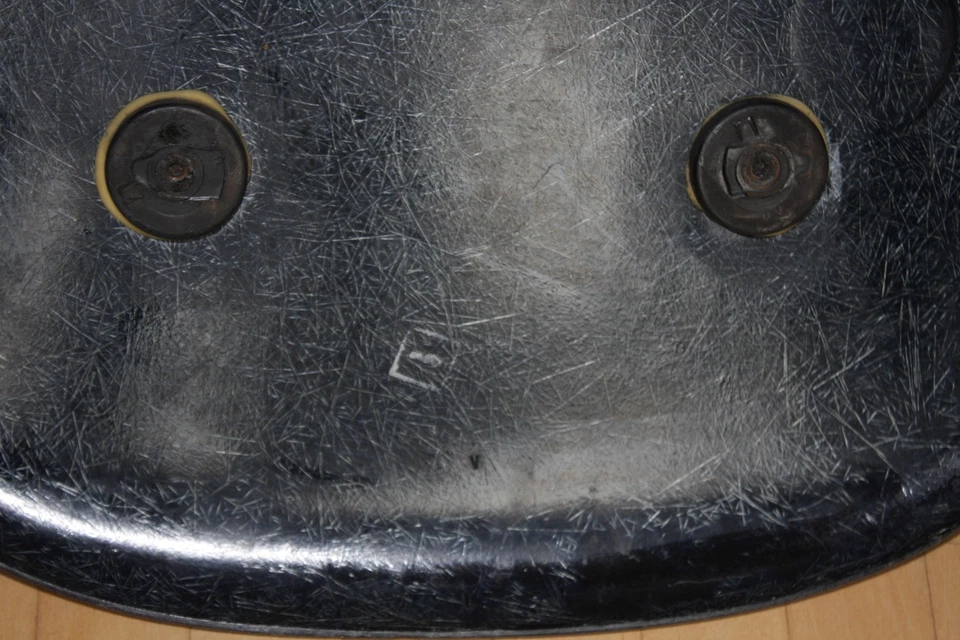 Eames Fiberglas sidechair Herman Miller Vitra navvy blue - Bild 3 von 4