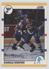 1990-91 Score Rookie & Traded Harold Snepsts #61T 0a4