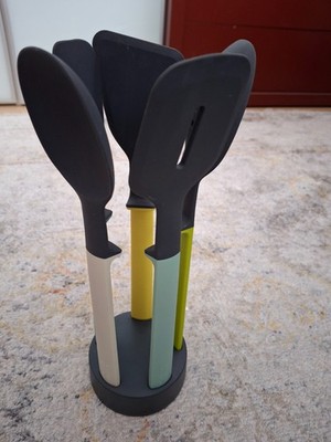 Joseph Joseph Elevate - 5 Teiliges Küchenhelfer-Set +Aufbewahrungsständer - neu