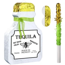 Adult Piñata with Stick Tassel Blindfold Confetti Beer Mug Piñata Champagne W...