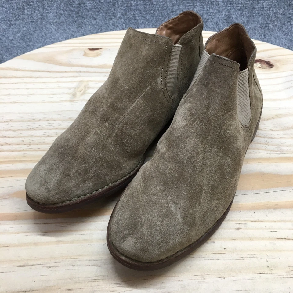 Botas Trask para mujer 8 M Allison Chelsea marrón informal cómodas sin cordones al tobillo Foto 3 de 4