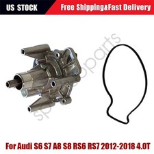 New Engine Water Pump For Audi S6 S7 A8 S8 Rs6 Rs7 2012-2018 4.0t 079121014m