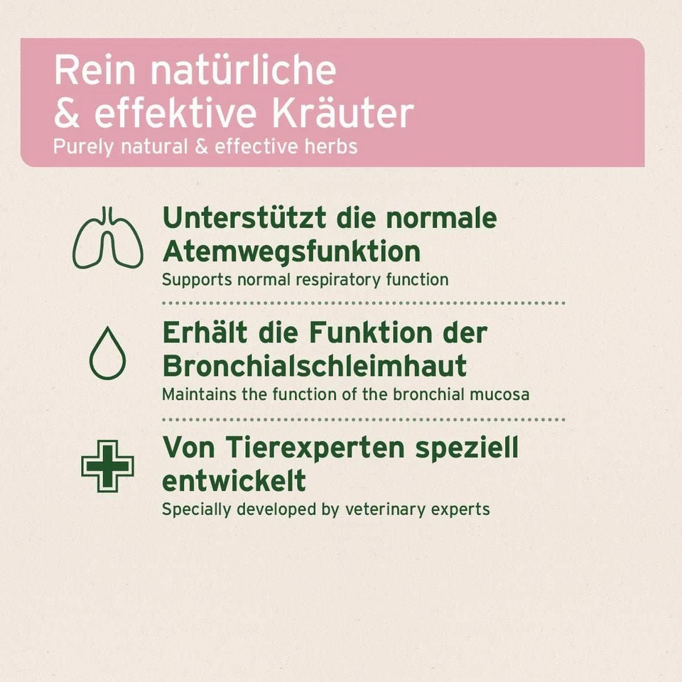 AniForte Bronchial Kräuter für Pferde - Bronchien , Husten Pferd, Hustenkräuter - Bild 3 von 4
