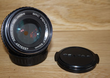 Excellent Asahi Pentax SMC 50mm f1.7 Prime Lens - Pentax 'K' Fit  with both caps