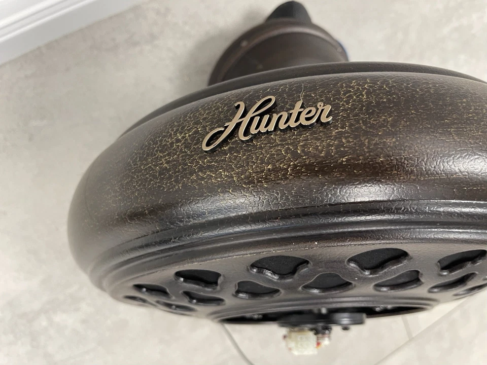 Prestige by Hunter Torrence 64-in Provence Crackle Indoor Ceiling Fan Mod-55045 - Image 3 of 4