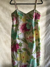 NINE WEST Women’s dress STRAPPY FLORAL  cotton dress size 8