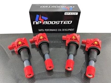 4 PACK SET IGNITION COILS 2007 2008 Honda Fit Jazz 1.5L 1.3L 30520PWC003 UF581