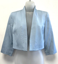 New! Fenn Wright Manson Uk8 Blue Lichtenstein Waist Length Occasion Wear Jacket