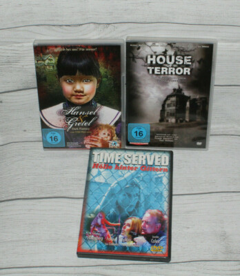 House of Terror  + Time Served + Hänsel & Gretel (DVD) - FSK 16