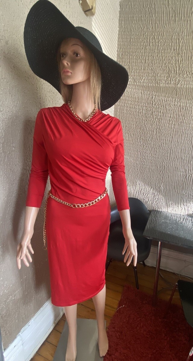 how to wear knee length dress Classy Short Sleeve Knee-Length Party Dress main image 0