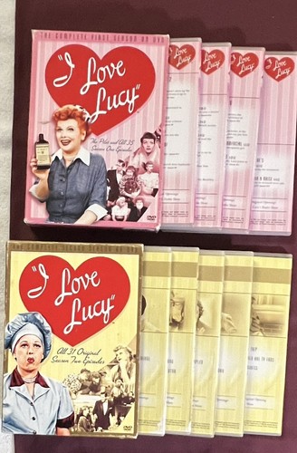 I Love Lucy Seasons 1-2 Complete DVD Sets w/Extras - Picture 8 of 11