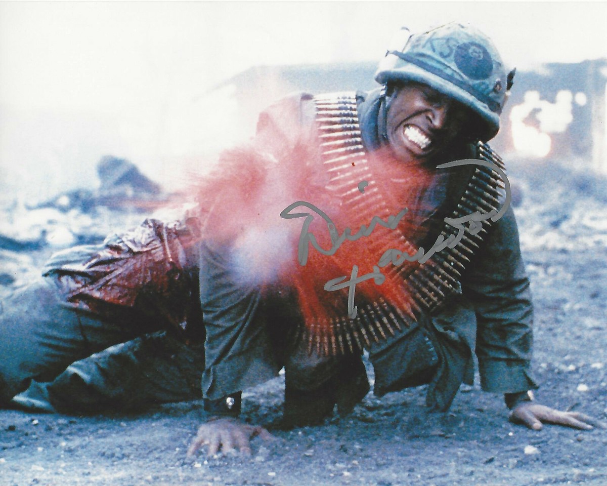 DORIAN HAREWOOD SIGNED 'FULL METAL JACKET' EIGHTBALL 8x10 PHOTO w