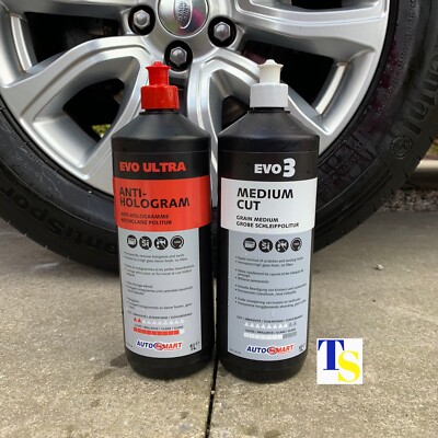 2 x Autosmart EVO 3 & EVO Ultra A-H (Autolack Kratzer entfernen & polieren) 2026