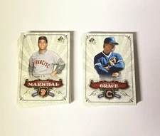 2006 Upper Deck SP Legendary Cuts Singles You Pick