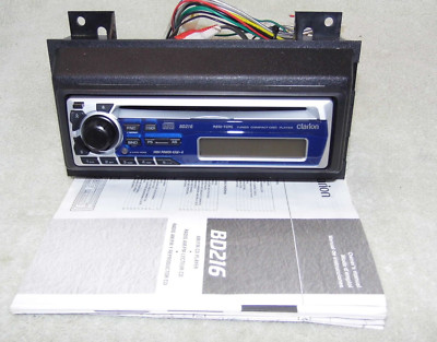 Clarion BD216 CD Player In Dash Receiver E6 Error L@@K!!!