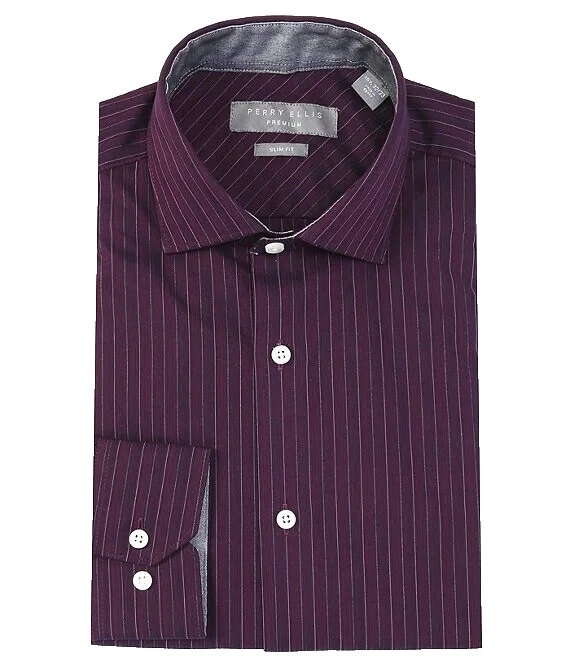 Camisas de vestir para hombre Perry Ellis a rayas