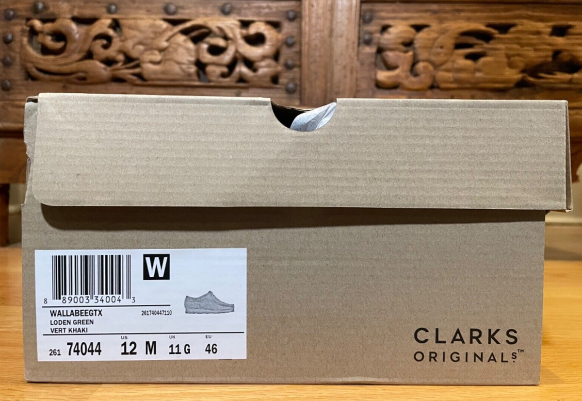 Clarks Originals Wallabee GTX GORE-TEX Vibram Mens - Loden Clarks Originals Wallabee GTX GORE-TEX Vibram Mens - Loden