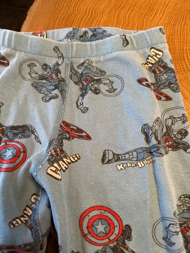 HANNA ANDERSSON PAJAMA PANTS MARVEL SUPER HERO BOYS 6 EU 120 - Picture 2 of 5