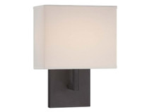 George Kovacs Lighting P470-617-L 8W 1 LED Wall Sconce in Contemporary
