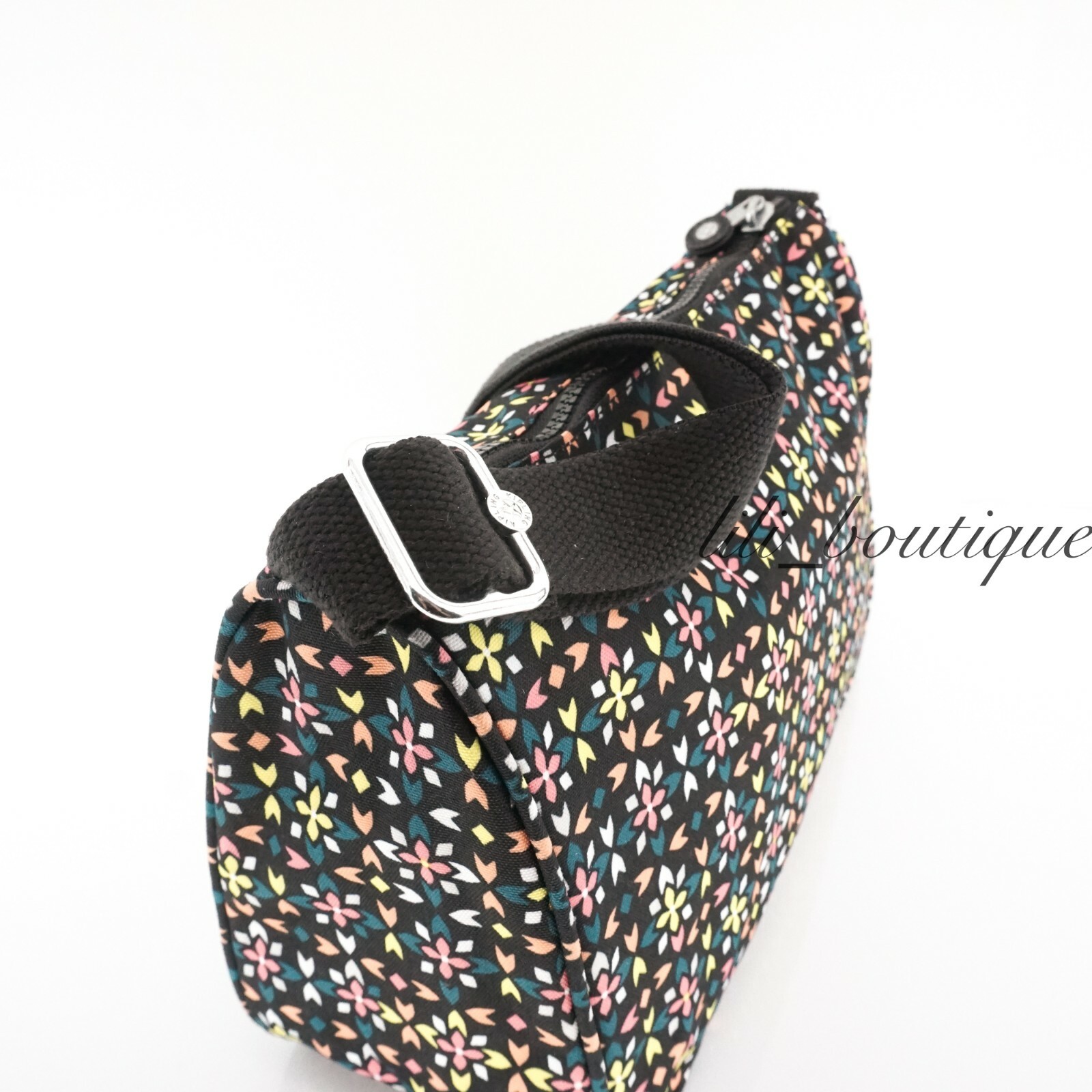 NWT Kipling HB6492 Callie Crossbody Shoulder Bag Purse Polyester Floral Mozzaik image 9