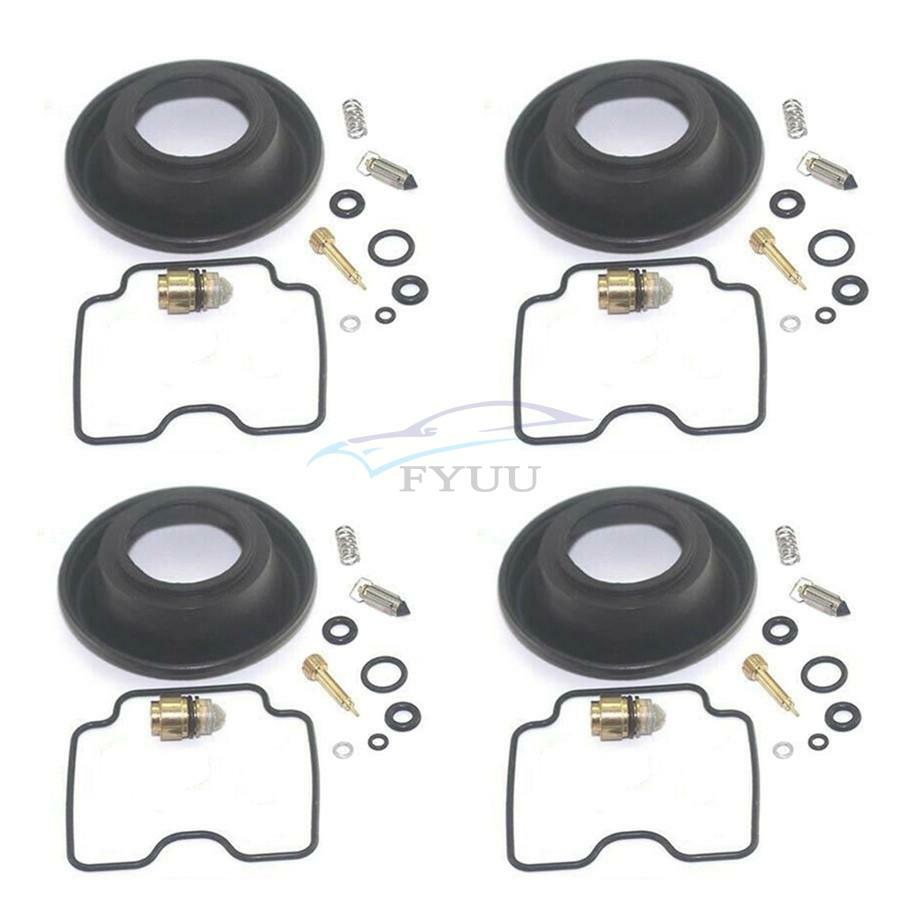 4 Set Carburetor Rebuild Kit for Suzuki GSF600S Bandit 96-03 18-2639 Carb Repair