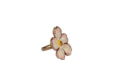 アクセサリー Christian Dior Flower Ring Galliano Christian Dior Vintage Y2k John Galliano Flower Ring Size US 5