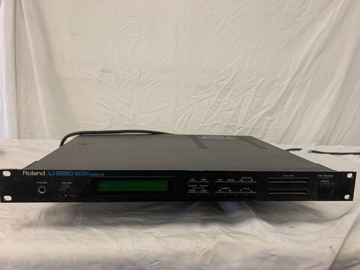 Roland U-220 整備済品|音源モジュール Roland U-220 整備済品|音源モジュール