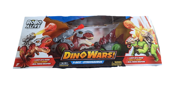 Dinossauro Zuru Robo Alive Dino Wars Stegosaurus Candide